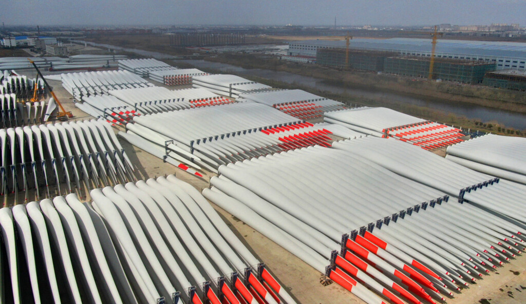 Wind-Industrie China Rotorenblätter