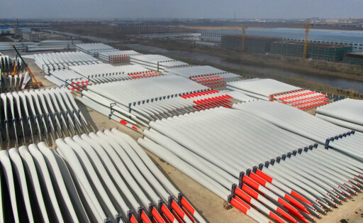 Wind-Industrie China Rotorenblätter