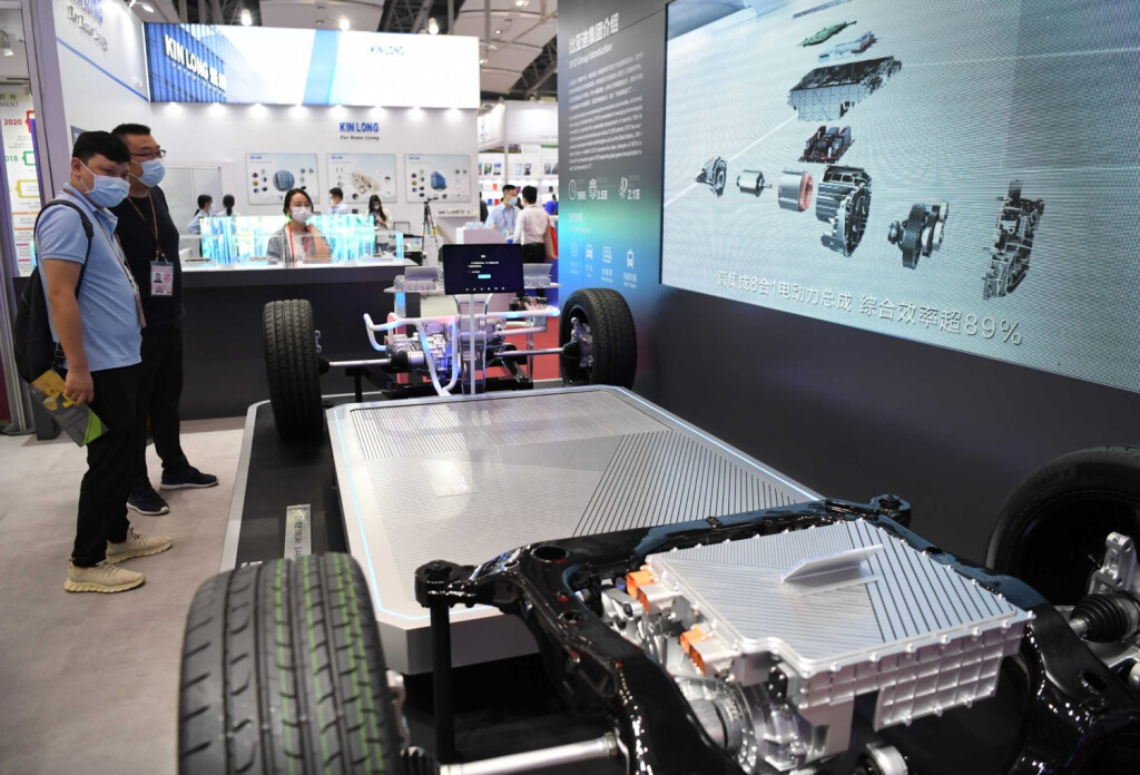 Batterien für E-Autos in China