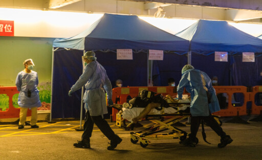Hongkong Krankenhaus: Corona-Welle auch für China Warnung