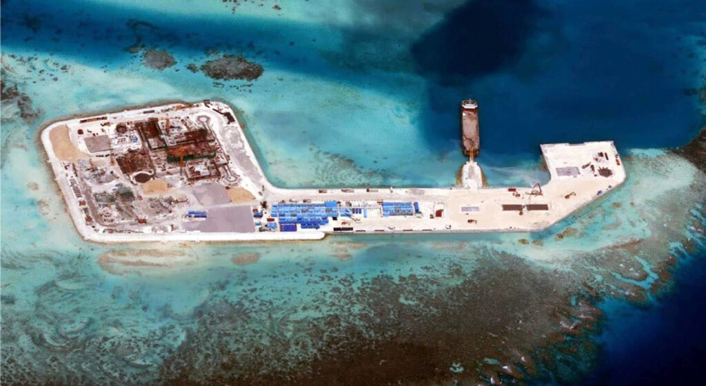 Spratly-Inseln Basis Militär China