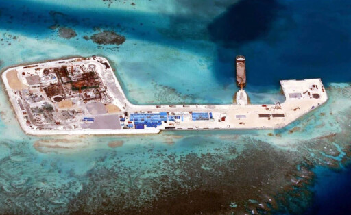 Spratly-Inseln Basis Militär China