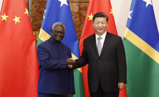 Salomonen Sogavare China Xi Jinping