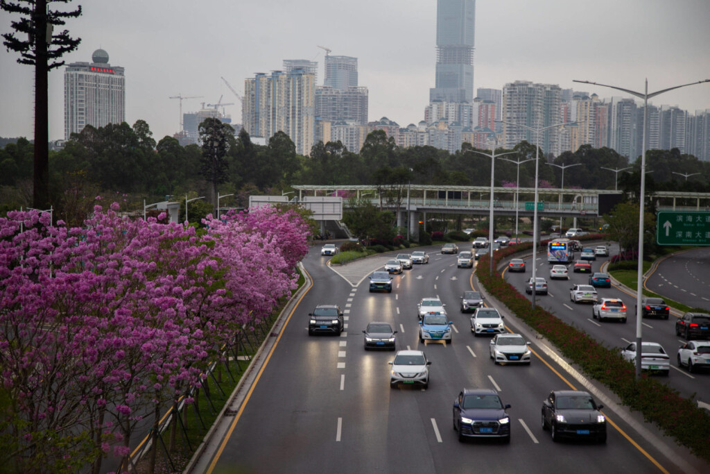 Statt mit dem Auto ist man in Shenzhen vielleicht bald mit dem Flugtaxi unterwegs.