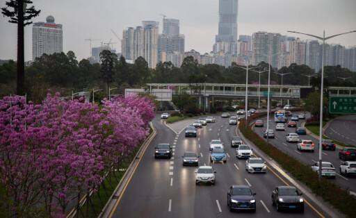 Statt mit dem Auto ist man in Shenzhen vielleicht bald mit dem Flugtaxi unterwegs.