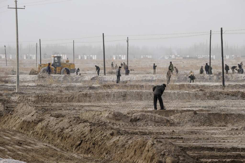 China Xinjiang Zwangsarbeit