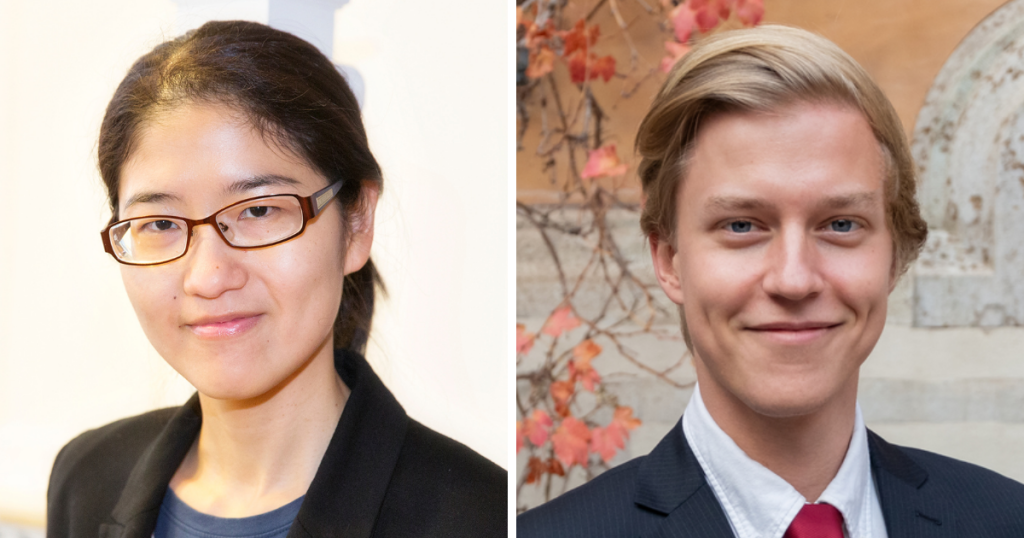 Wan-Hsin Liu und Silas Dreier