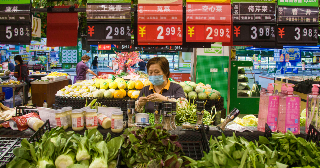 china supermarkt preise