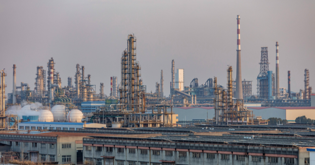 Öl Raffinerie Schwerindustrie Industrie Sinopec
