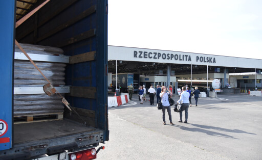 Grenze Polen-Ukraine: Getreide-Export