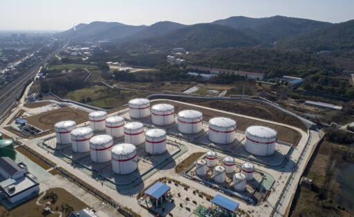 China Öltanks Lagerung
