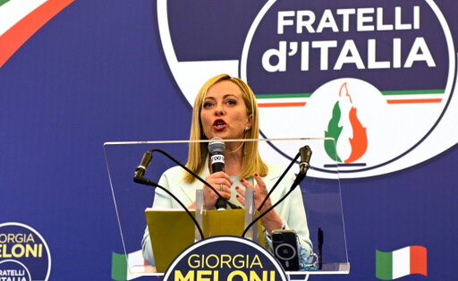 Die italienische Ministerpräsidentin Giorgia Meloni.
