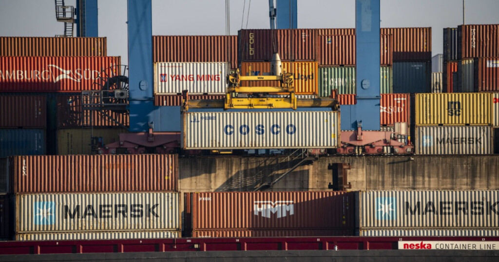 cosco container export import handel