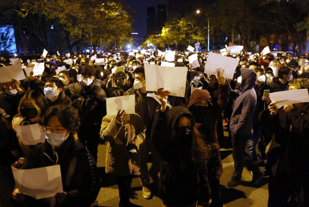Die Teilnehmer der Proteste waren vor allem junge Menschen.