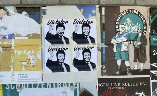 221018 Xi Protest Göttingen