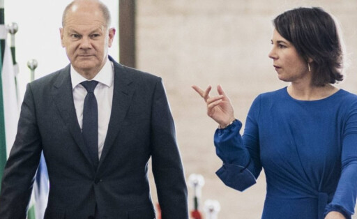 Unterschiedliche Politikstile: Kanzler Olaf Scholz und Außenministerin Annalena Baerbock.