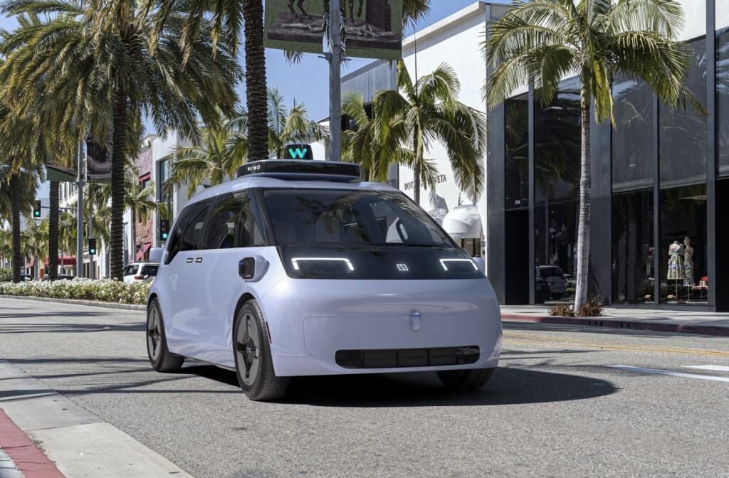 Das neue chinesisch-amerikanische Konzeptfahrzeug SEA-M X Waymo