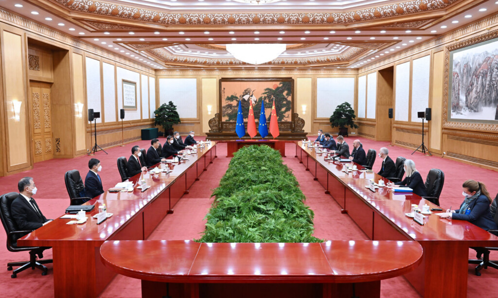 Charles Michel in Peking