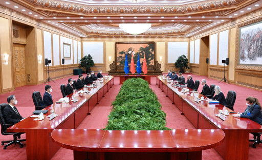 Charles Michel in Peking