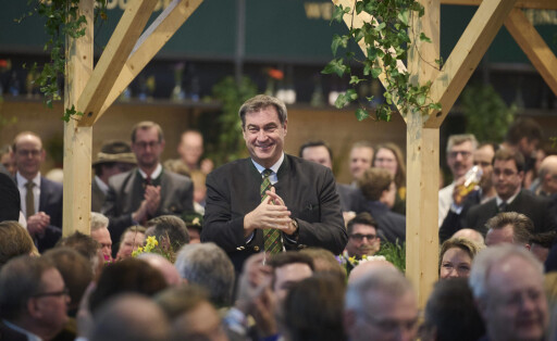 Berlin, Bayerischer Staatsempfang auf der Grünen Woche Markus Söder (Bayerischer Ministerpräsident, CSU) im Rahmen des B