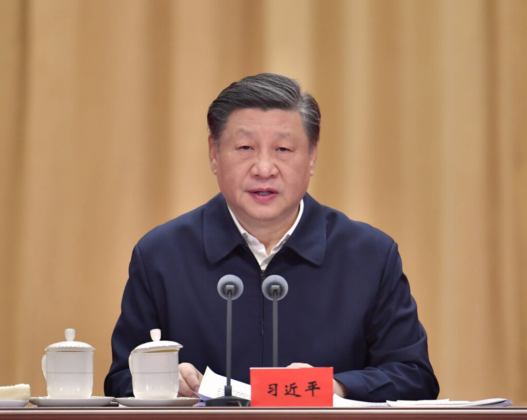 Xi Jinping in seiner Grundsatzrede