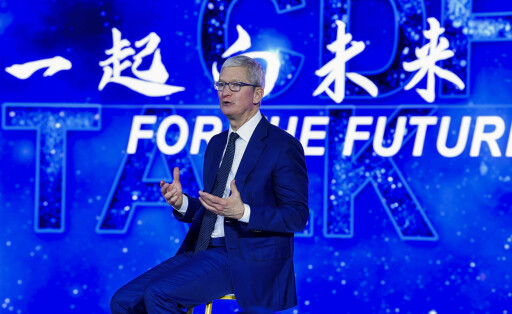 BEIJING, CHINA - MARCH 25: Apple CEO Tim Cook attends the China Development Forum CDF 2023 at the Diaoyutai State Guesthouse on March 25, 2023 in Beijing, China. PUBLICATIONxINxGERxSUIxAUTxHUNxONLY Copyright: xVCGx VCG111428830171