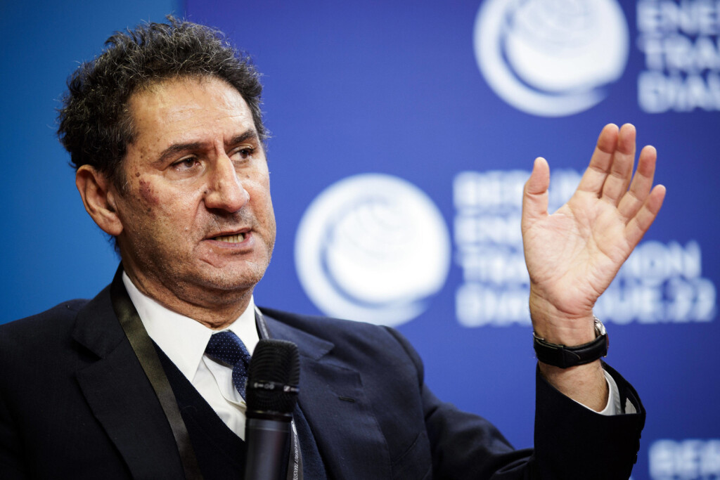 Pressekonferenz mit u.a. Francesco La Camera IRENA, im Rahmen des Berlin Energy Transition Dialogue in Berlin, 29.03.2022. Berlin Deutschland *** Press Conference with u a Francesco La Camera IRENA , in the framework of the Berlin Energy Transition Dialogue in Berlin, 29 03 2022 Berlin Germany. Copyright: xJaninexSchmitz/photothek.dex