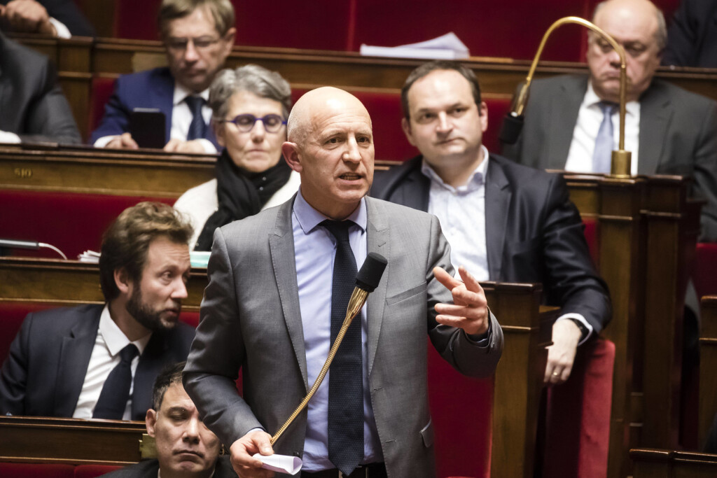 Paris, France February 25, 2020 - Session of questions to the government at the French parliament - Dominique Potier PO