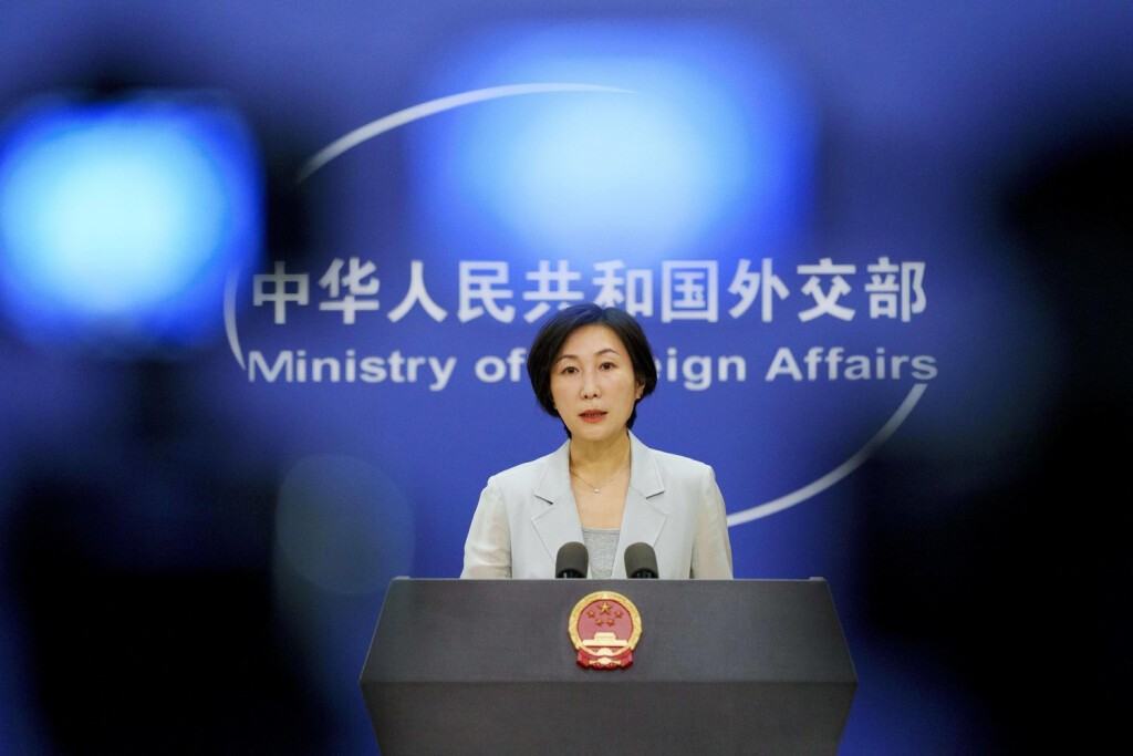 China foreign ministry spokeswoman Mao Chinese Foreign Ministry spokeswoman Mao Ning attends a press conference in Beijing on Sept. 8, 2022. PUBLICATIONxINxGERxSUIxAUTxHUNxONLY A14AA0001334889P