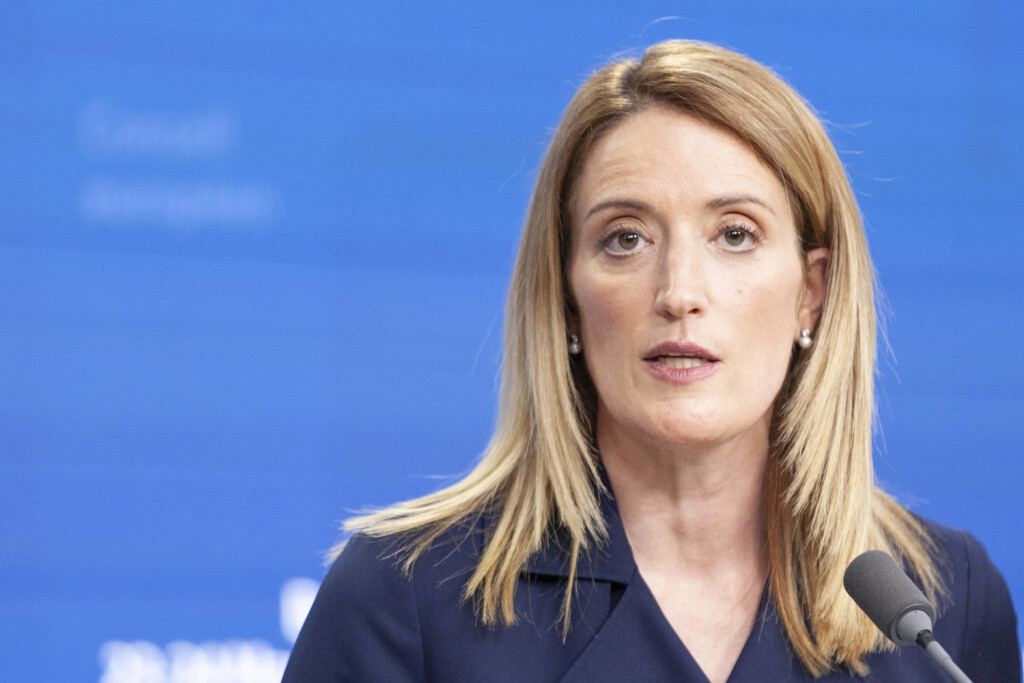 Roberta Metsola, Präsidentin des EU-Parlaments.