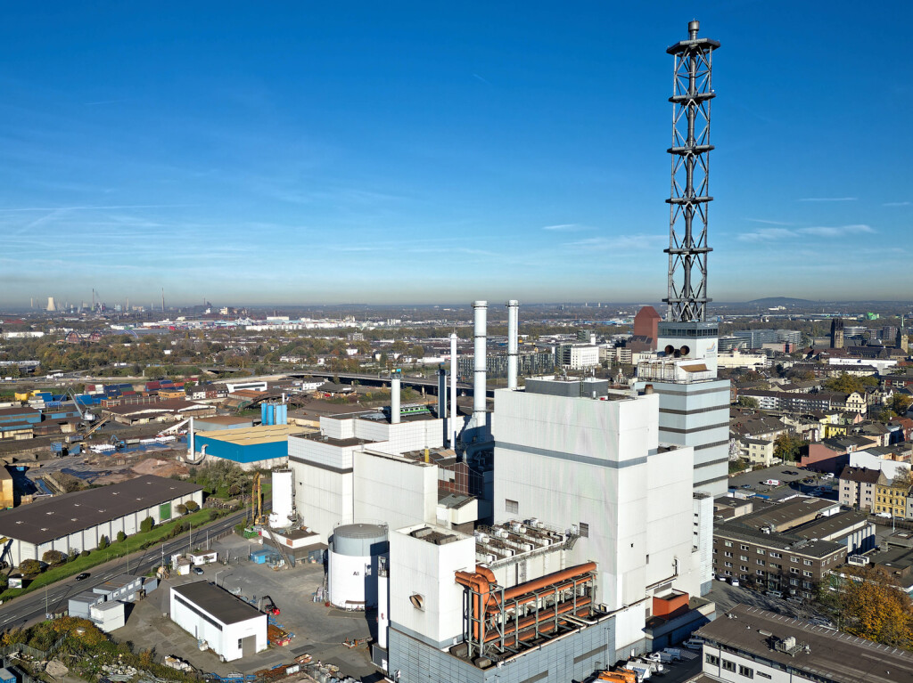 Stillgelegtes Gaskraftwerk in Duisburg