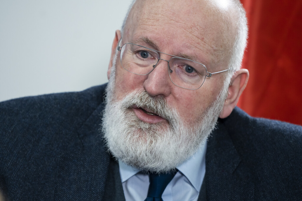 EVP Timmermans in Bucharest
