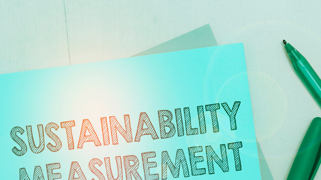 Handwriting text Sustainability Measurement. Conceptual photo tool used organisations become more sustainable, Writing displaying text Sustainability Measurement, Business concept tool used organisations become more sustainable, Writing displaying text Sustainability Measurement, Business concept tool used organisations become more sustainable, 06.03.2023, Copyright: xnialowwax Panthermedia33741501.jpg
