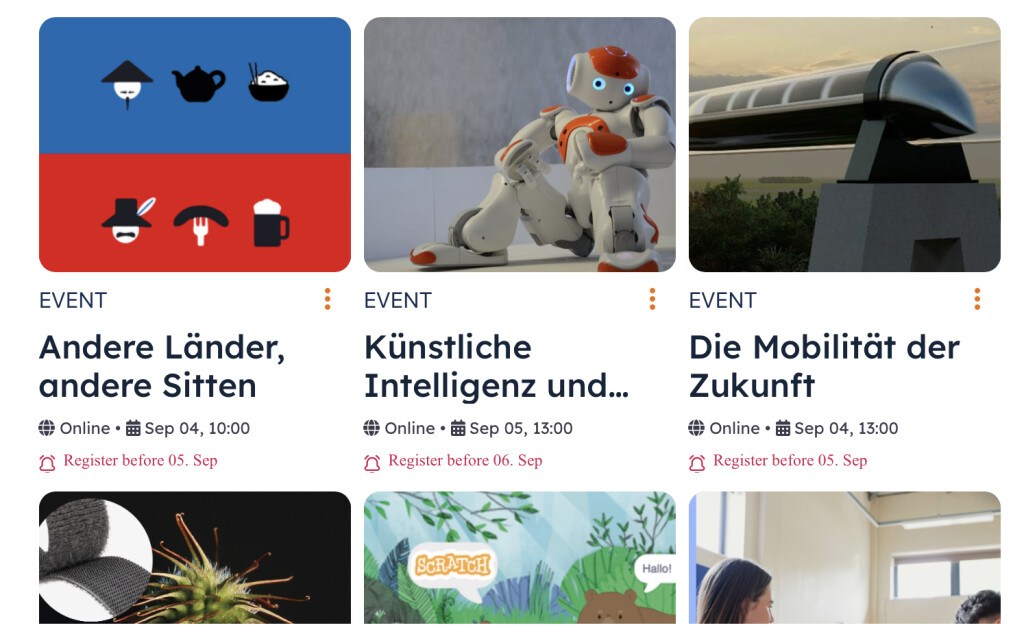Von anderen Sitten bis KI: die Digitale Drehtür will Schüler zu Projekten inspirieren