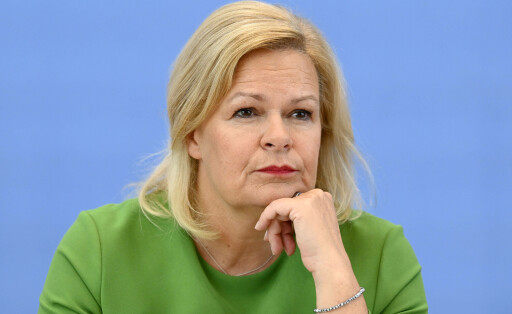 Nancy Faeser bei der Bundespressekonferenz zum Gesetzentwurf für ein modernes Staatsangehörigkeitsrecht im Haus der Bundespressekonferenz. Berlin, 23.08.2023 *** Nancy Faeser at the Federal Press Conference on the draft law for a modern citizenship law in the House of the Federal Press Conference Berlin, 23 08 2023 Foto:xF.xKernx/xFuturexImagex faeser_3863
Bild: Imago / Future Image