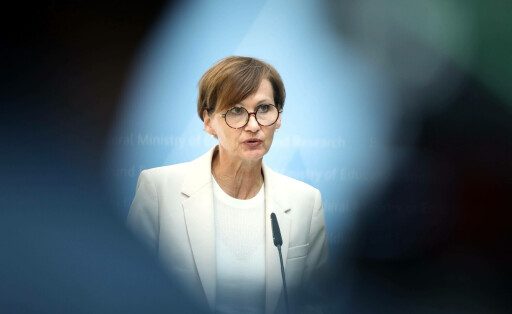 Berlin, Deutschland, 23.08.2023: Bettina Stark-Watzinger, Bundesministerin für Bildung und Forschung, im Bundesministerium für Bildung und Forschung zur Vorstellung eines KI-Aktionsplans *** Berlin, Germany, 23 08 2023 Bettina Stark Watzinger, Federal Minister of Education and Research, at the Federal Ministry of Education and Research to present an AI action plan. Copyright: xdtsxNachrichtenagenturx dts_21268