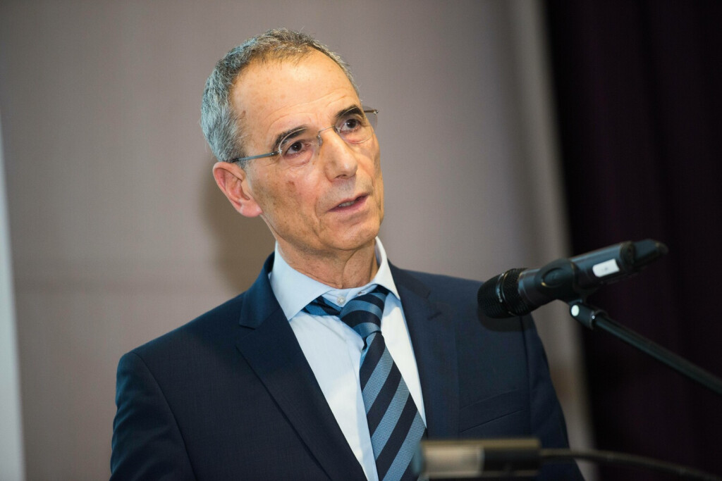 Prof. Michael Wolffsohn, anlässlich seiner Rede beim B'nai Berit Europe Symposium 2019 in Berlin.