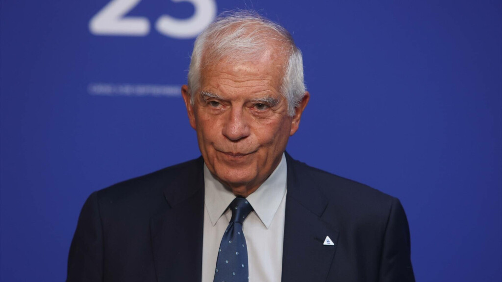 El alto representante de la Union Europea para Asuntos Exteriores y Politica de Seguridad Josep Borrell, durante su comparecencia tras la reunion informal de cooperacion al desarrollo de ministros de la UE a 05 de septiembre del 2023 en Cadiz Andalucia, Espana. La ciudad de Cadiz acoge este martes, 5 de septiembre, la reunion informal de cooperacion al desarrollo de ministros de la Union Europea, en la que estara presentes Josep Borrell, alto representante de la Union Europea para Asuntos Exteriores y Politica de Seguridad. Nacho Frade / Europa Press 05/9/2023, Cadiz Andalucia, Espana Espana Aton_748798 *** The High Representative of the European Union for Foreign Affairs and Security Policy Josep Borrell, during his PUBLICATIONxINxGERxSUIxAUTxONLY Copyright: NachoxFradex/xEuropaxPress