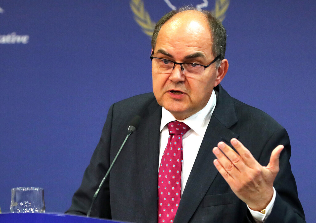 High Representative For Bosnia and Herzegovina Christian Schmidt presser