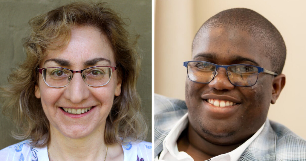 Elizabeth Sidiropoulos und Siyakudumisa Zicina.