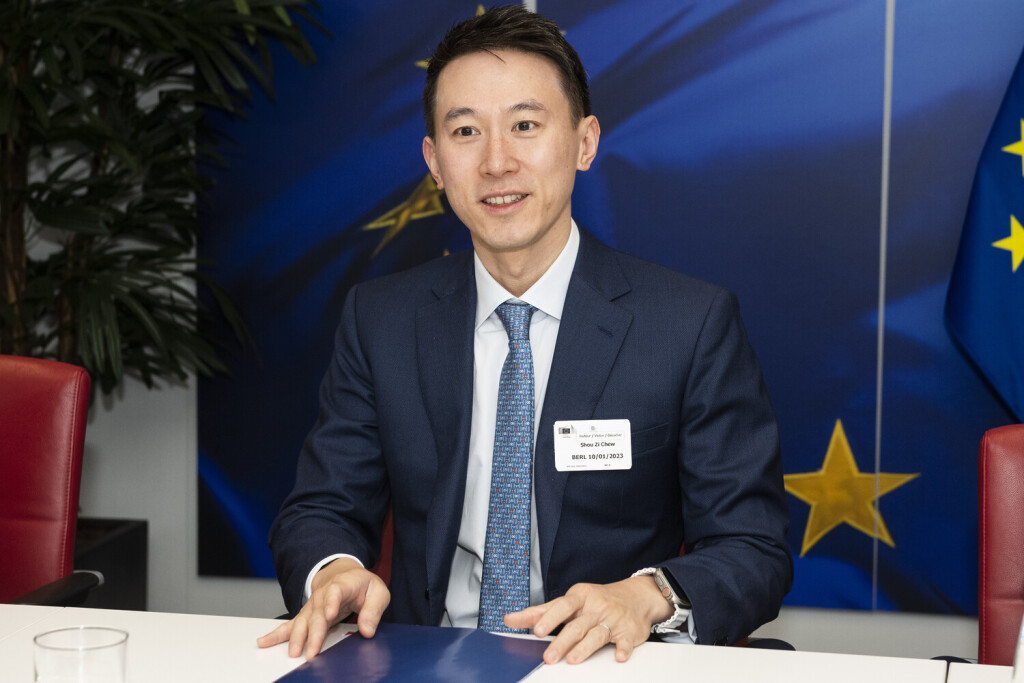 Shou Zi Chew, CEO of TikTok.