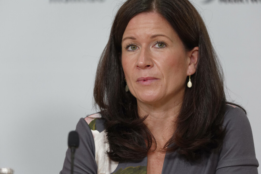 20. INSM-Bildungsmonitor vorgestellt 2023-08-30 - Deutschland, Berlin - Vorstellung des Bildungsmonitors 2023 der unternehmernahen Initiative Neue Soziale Marktwirtschaft INSM. Im Bild Dr. Katharina Günther-Wünsch, Berliner Senatorin für Bildung, Jugend und Familie CDU. *** 20 INSM Education Monitor presented 2023 08 30 Germany, Berlin Presentation of the Education Monitor 2023 of the business-oriented Initiative Neue Soziale Marktwirtschaft INSM In picture Dr Katharina Günther Wünsch, Berlin Senator for Education, Youth and Family CDU