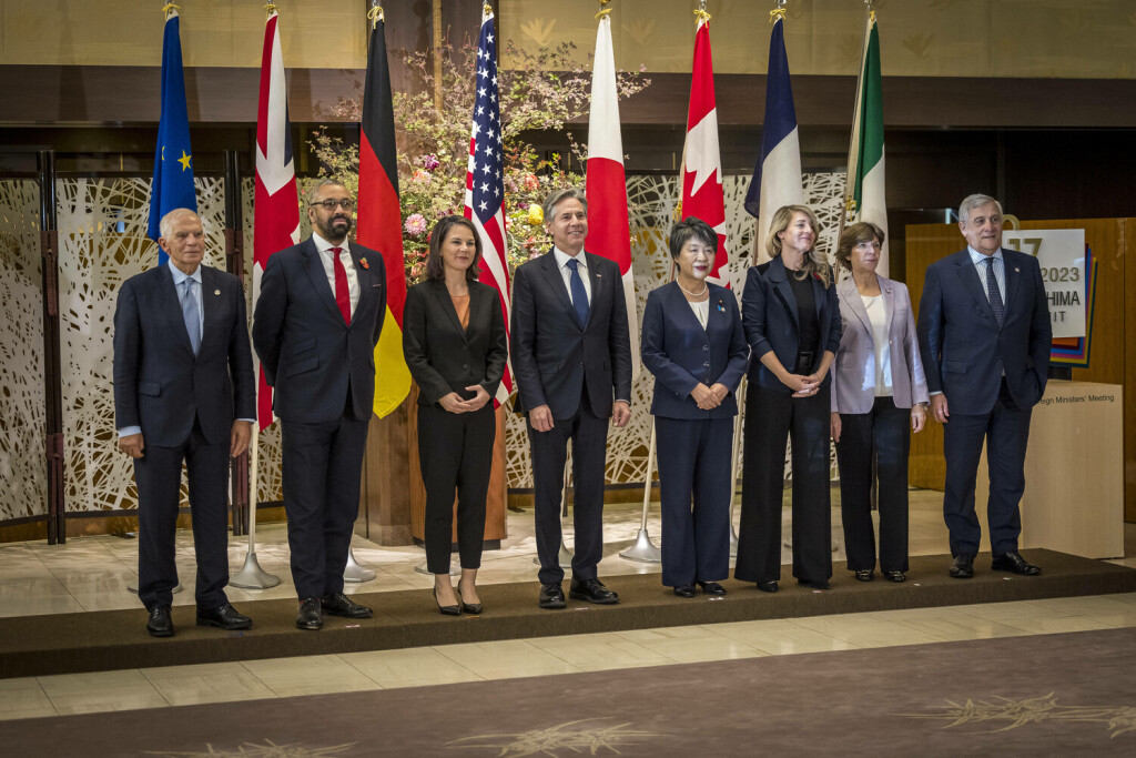 Treffen der G7-Außenminister in Tokio.